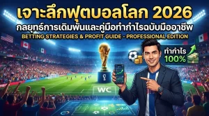 เจาะลึกฟุตบอลโลก 2026: กลยุทธ์การเดิมพันและคู่มือทำกำไรฉบับมืออาชีพ